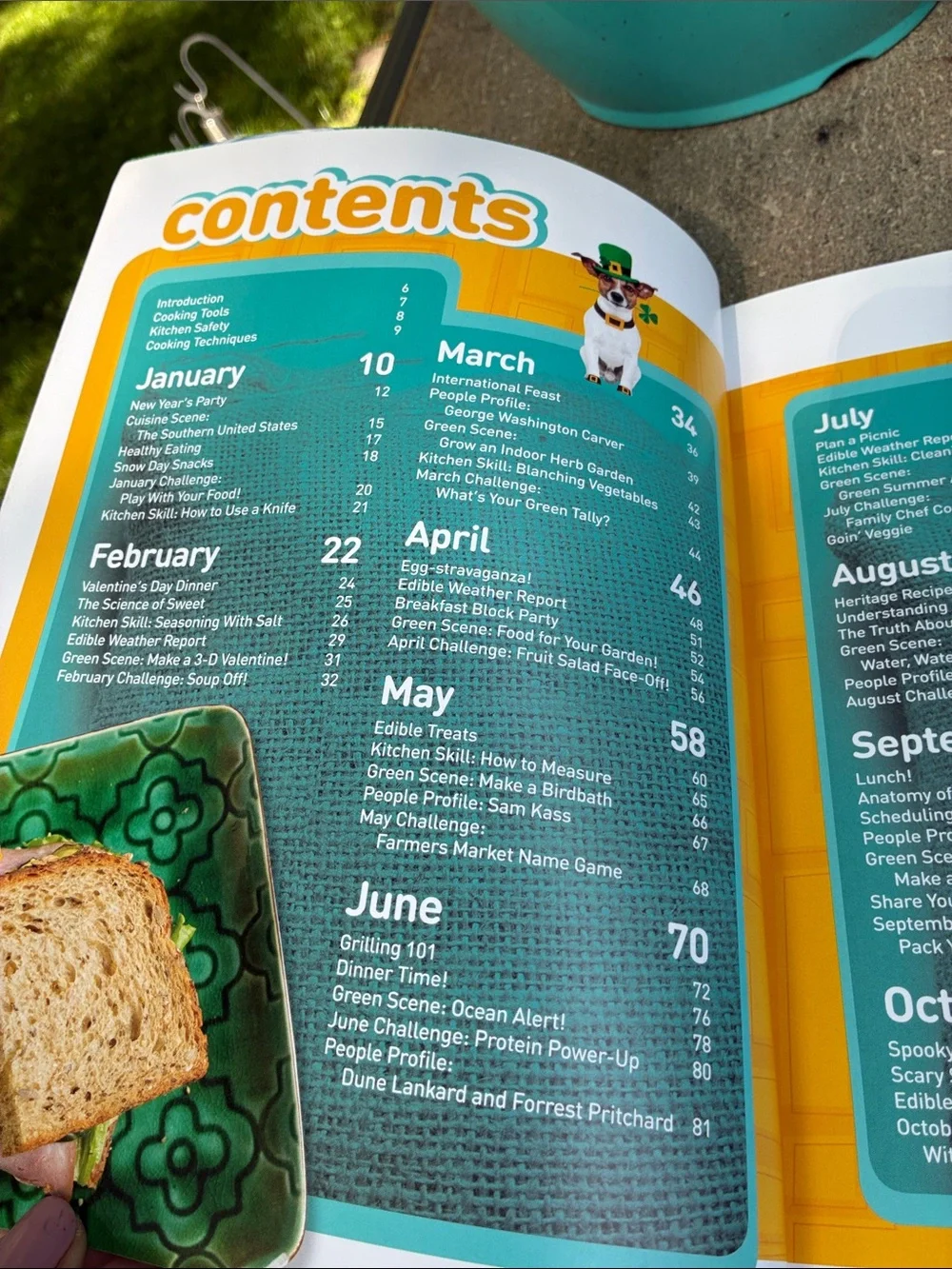 National Geographic Kids Cookbook A Year-Round FUN Food Adventure - Picture 2 of 12